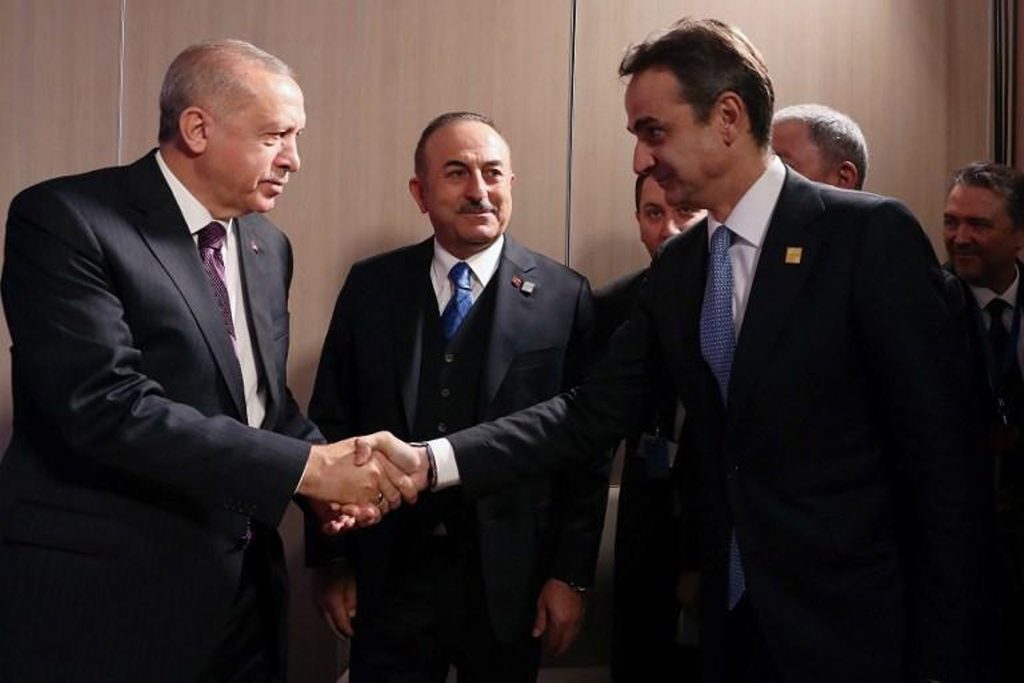 Mitsotakis, Erdogan hail 'positive momentum' in Greek-Turkish relations