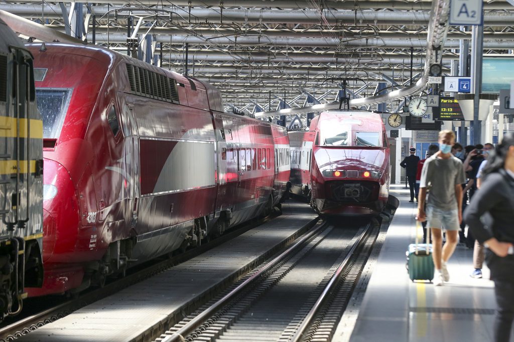 International rail travel up sharply, says SNCB