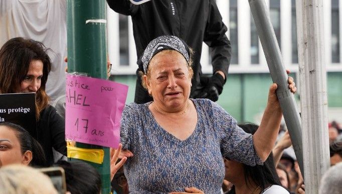 Nahel's grandmother calls for calm on French TV