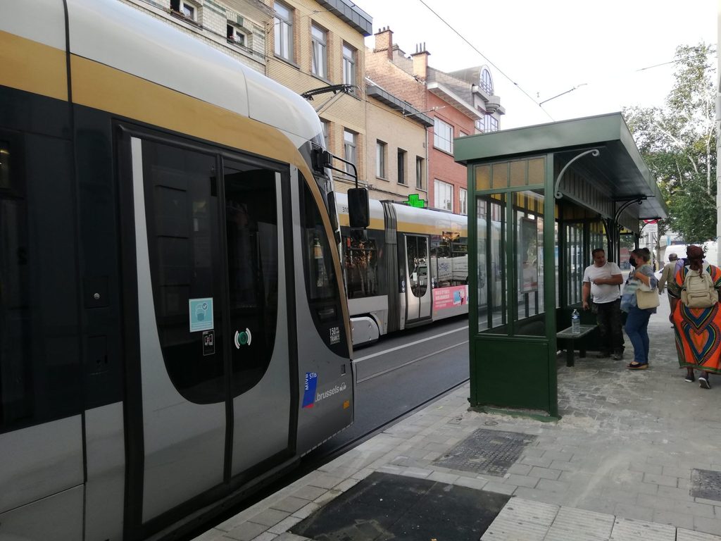 Brussels' backwards bus shelters: Design fault or smart thinking?