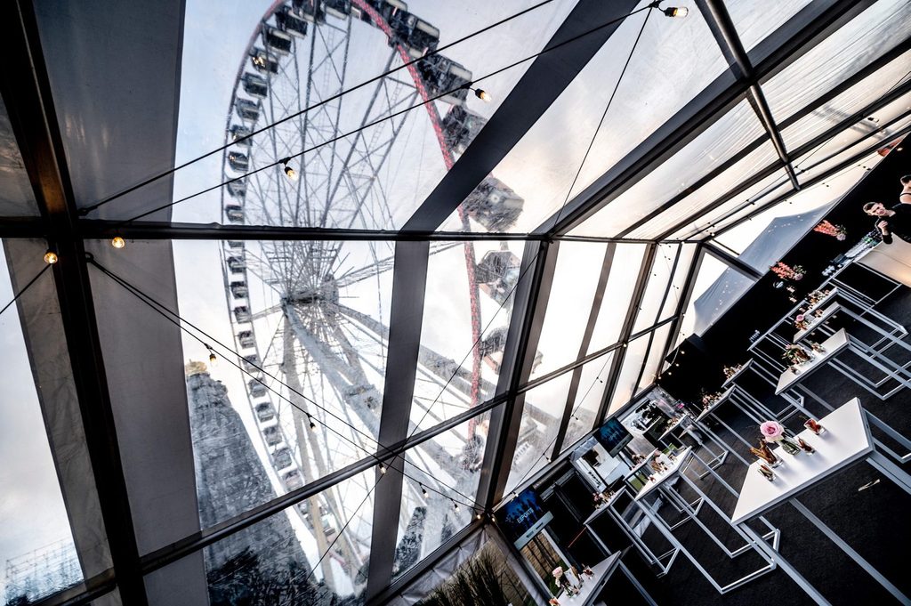 Five-course meal overlooking the city: Dinner on Brussels Ferris Wheel returns