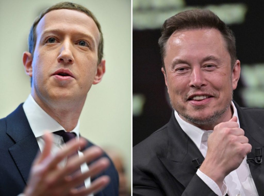 Elon Musk says 'fight' with Zuckerberg could take place in Italy