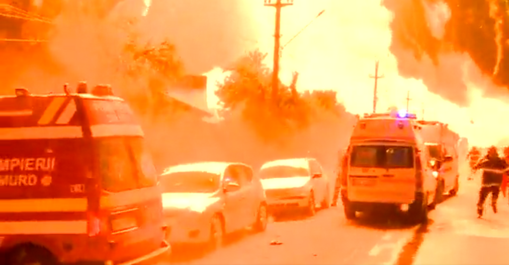 Burn victims transferred to Brussels after Romanian petrol station explosion