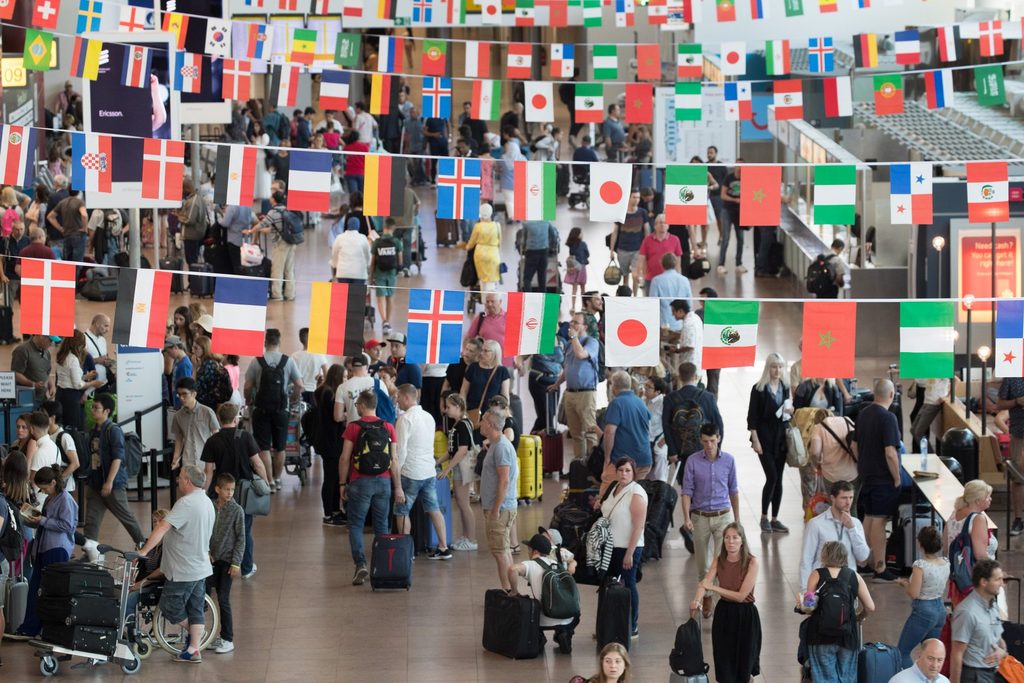 European airports 'almost as busy' as before Covid pandemic
