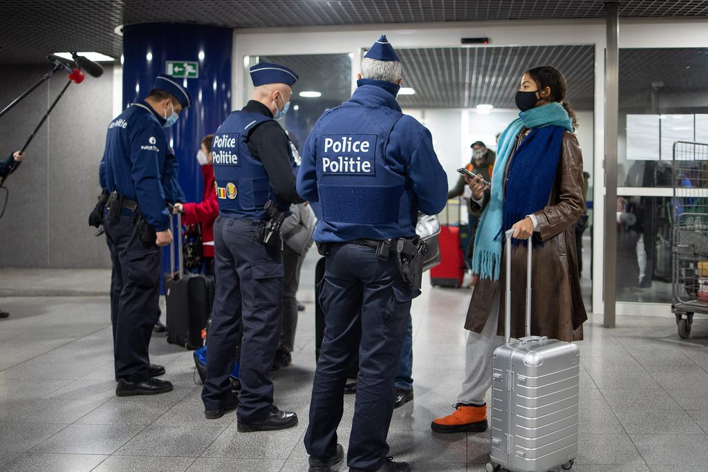 Sweeping police checks carried out at Belgian train stations