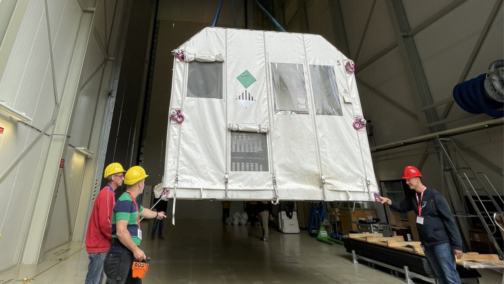 After the crash comes Hera: ESA spacecraft for planetary defence arrives in the Netherlands