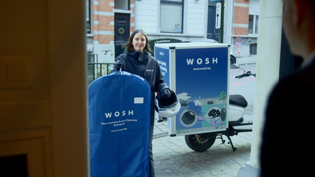 Deliveroo, but laundry: Belgian startup digitalises the washing industry