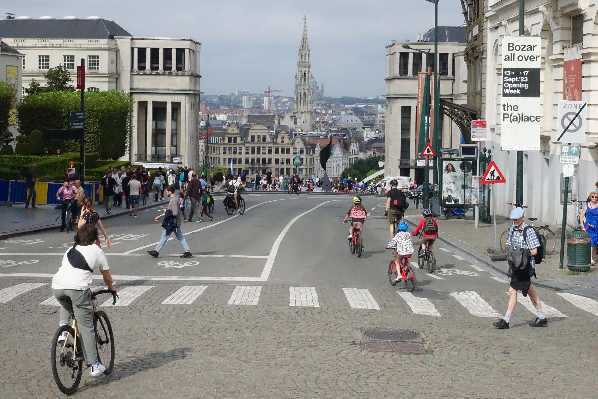 'Most beautiful Brussels': Car-Free Sunday in pictures