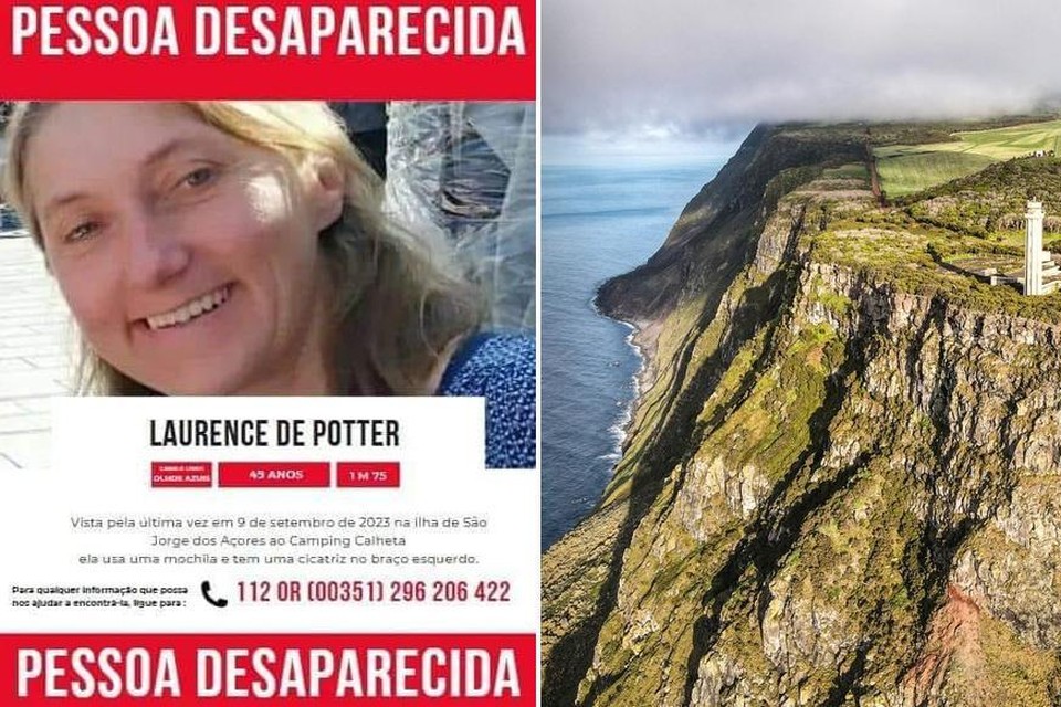Belgian tourist missing for ten days on São Jorge island in Azores