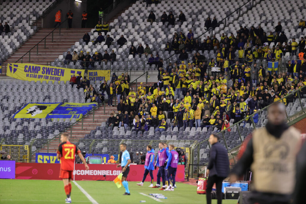 Belgium could lose top spot in Euro 2024 group after abandoned Sweden match
