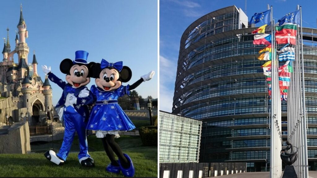 MEPs en route to Strasbourg get diverted to Disneyland