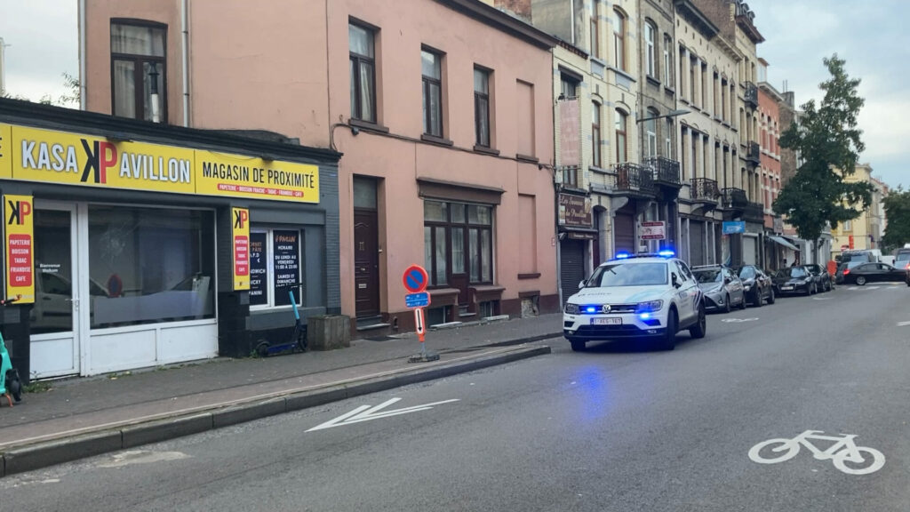 Pedestrian hit by police car in Brussels on Saturday