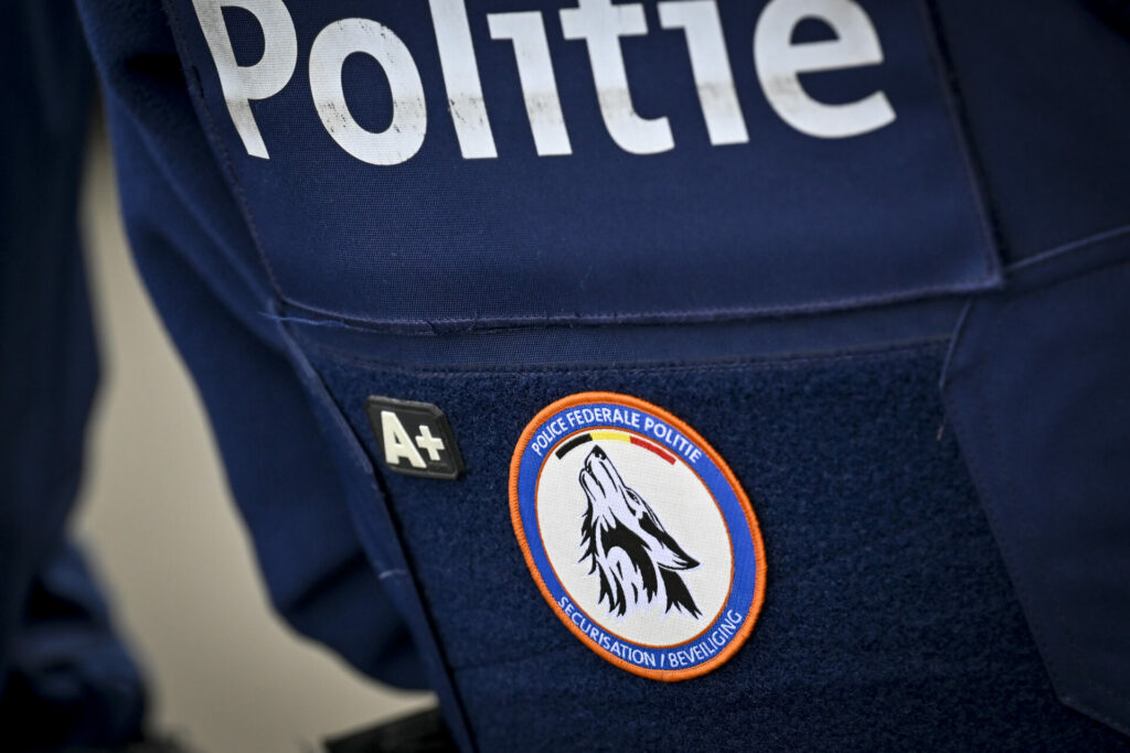 Belgian Police Logo Patch