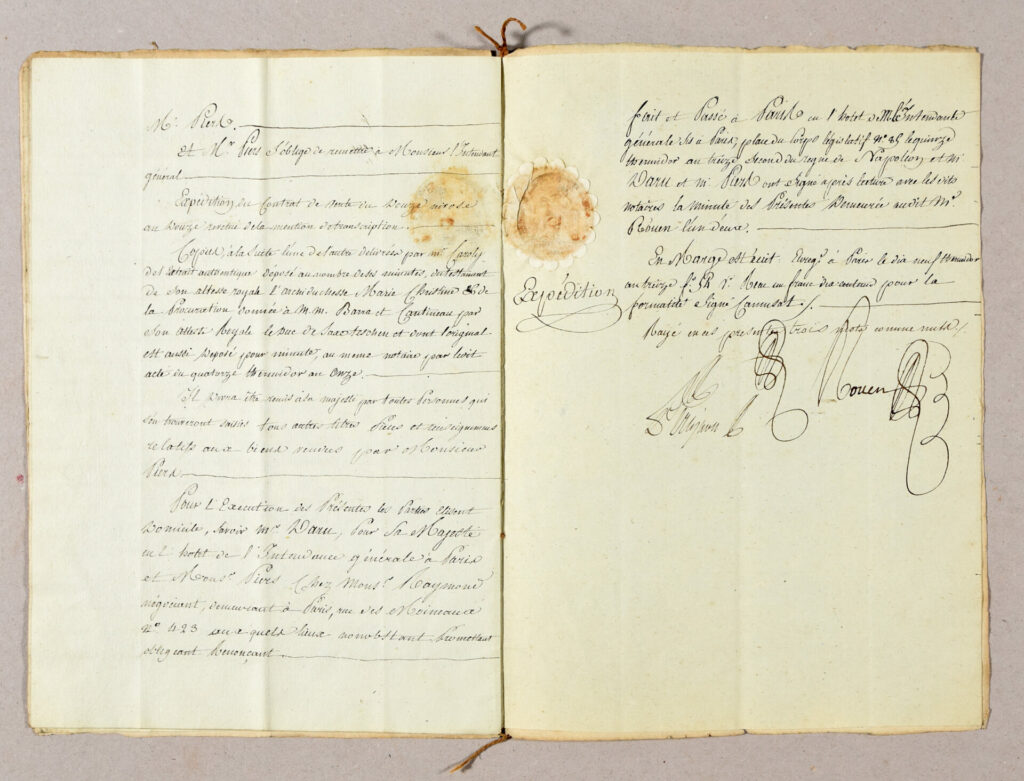 Napoleon's deed for Laeken estate sells for over €6,000 at auction