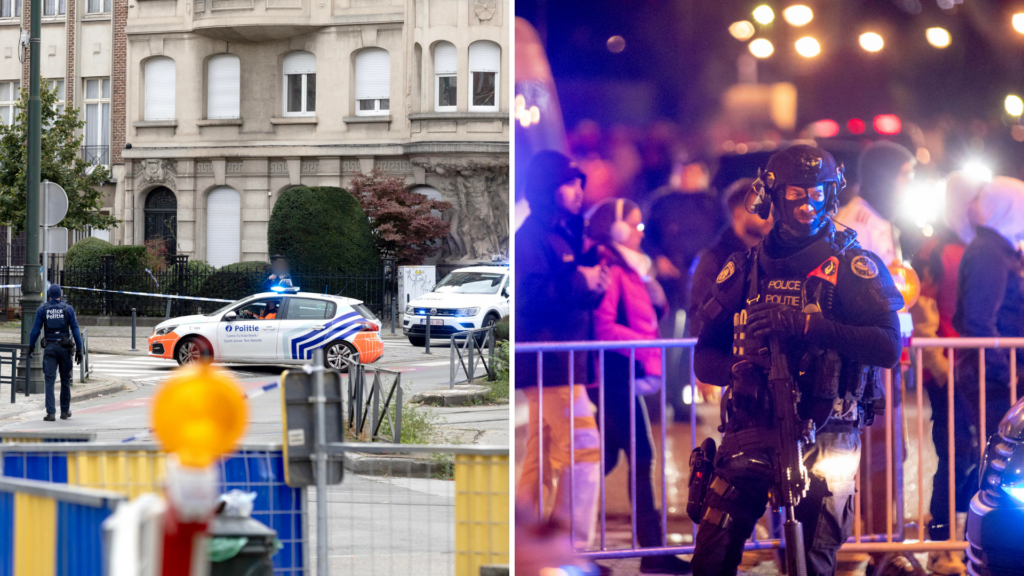 Brussels terror suspect shot dead in Schaerbeek café