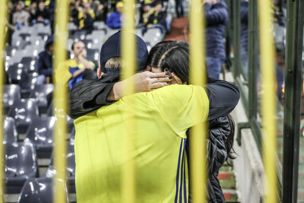 Swedish fans left Roi Baudouin stadium at 04:00 following terror attack