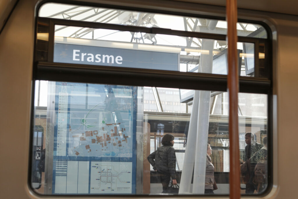 Metro 5 will be interrupted between Brel and Erasme this weekend