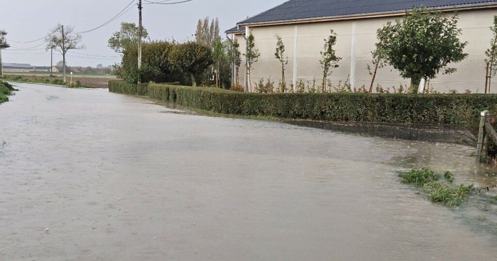 Emergency plan activated for flooding in West Flanders, code yellow in Luxembourg