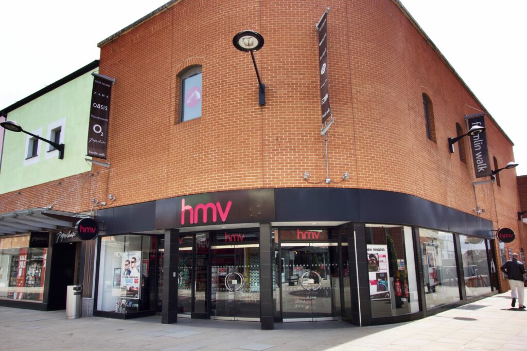 British music retailer HMV to open shop in Belgium