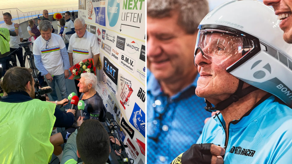 81-year-old misses out on world endurance record but breaks Belgian record