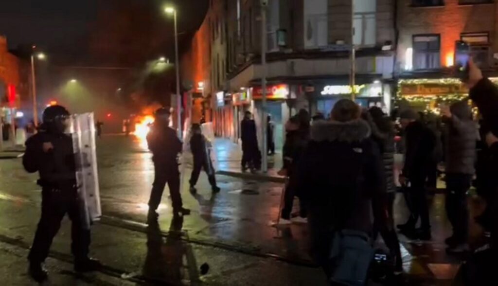 'Absolute bedlam': Calm returns to Dublin after major riot follows knife attack