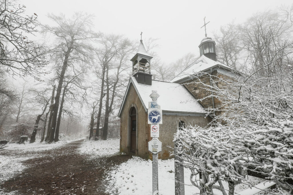 First snow arrives in the higher parts of Belgium (photos)