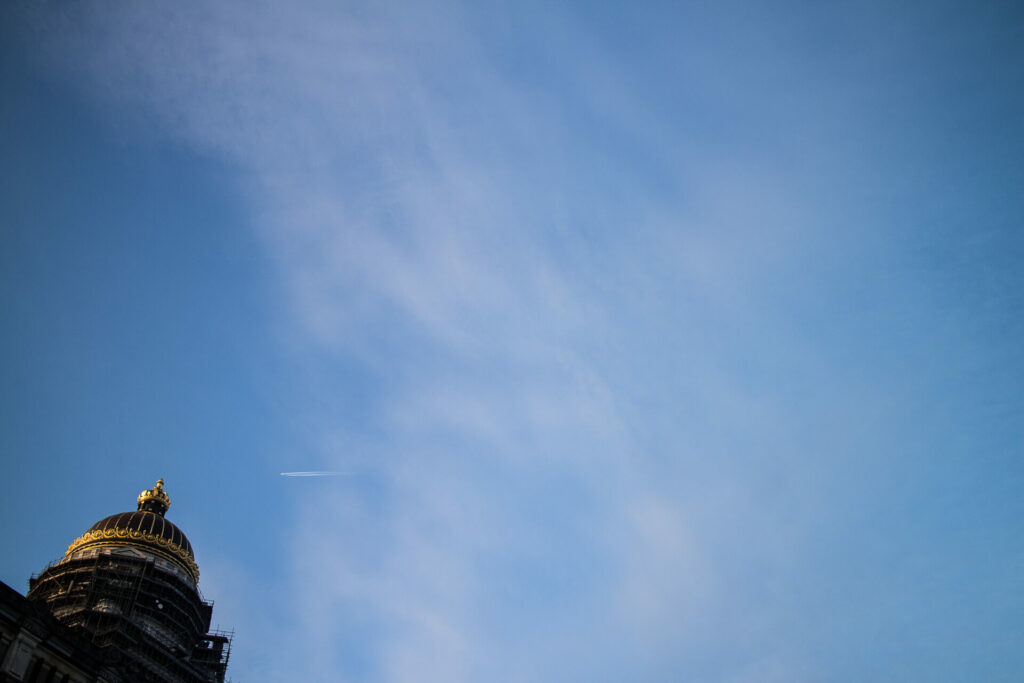 Clear skies on Friday afternoon before a return of rain this weekend