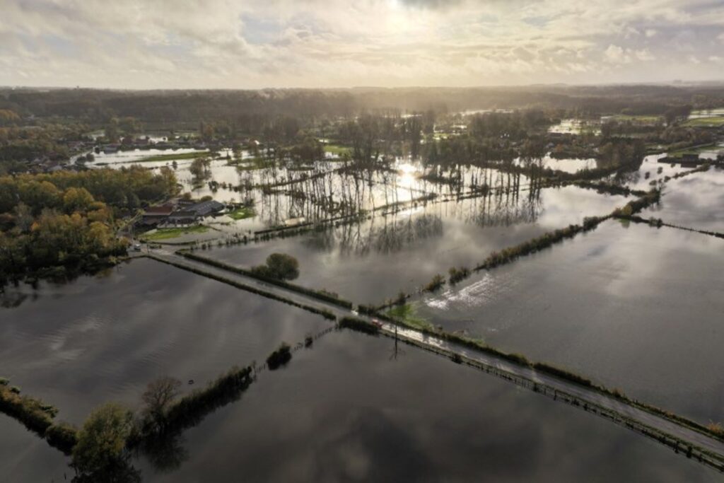 Northern France hopes for rain-free day as high flood water remains