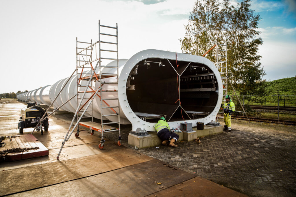 European hyperloop with Belgian touch ready for test phase