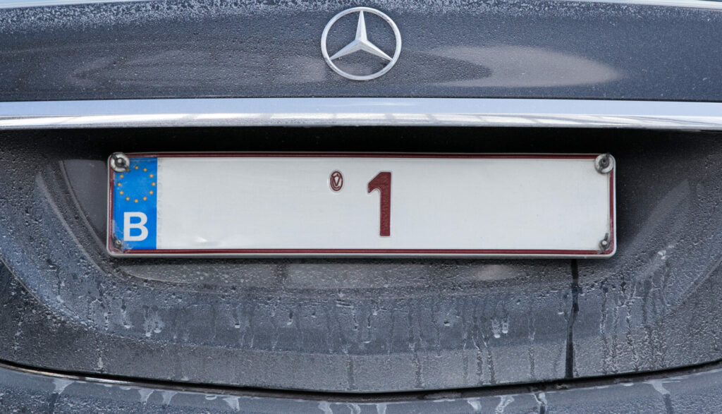 Vehicle authorities introduce penalty scheme for offensive number plates