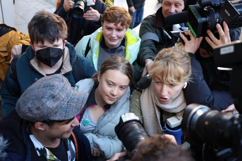Greta Thunberg pleads not guilty in London after climate protest