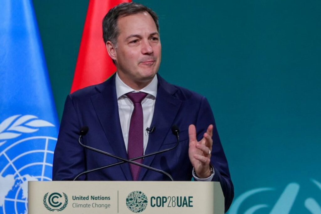 'No climate paradise on industrial wasteland': Belgian PM De Croo gives speech at COP28