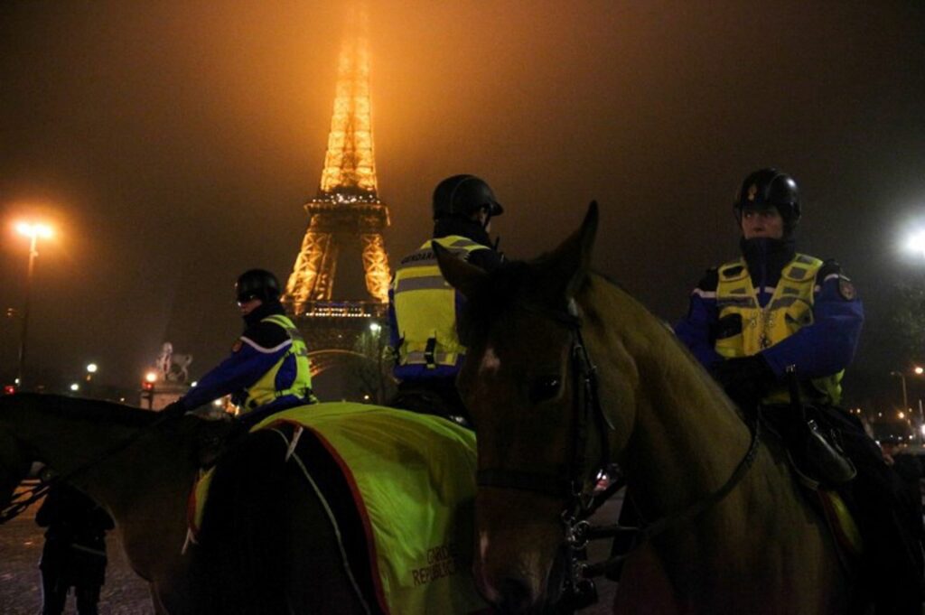 Over 90,000 police mobilised in France for New Year celebrations