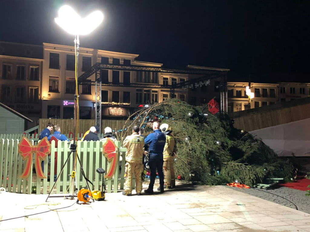 Belgian woman dies after Christmas tree falls on her in Flanders