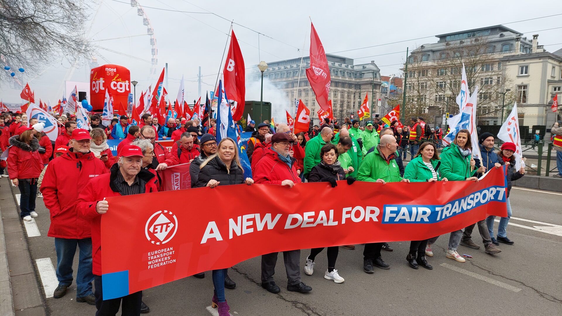 "A New Deal for Fair Transport" - European Transport Workers Federation launches their manifesto