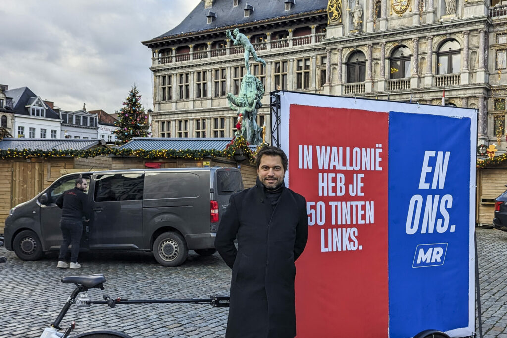 '50 shades of left. And us': Francophone liberals MR launch election campaign in Antwerp