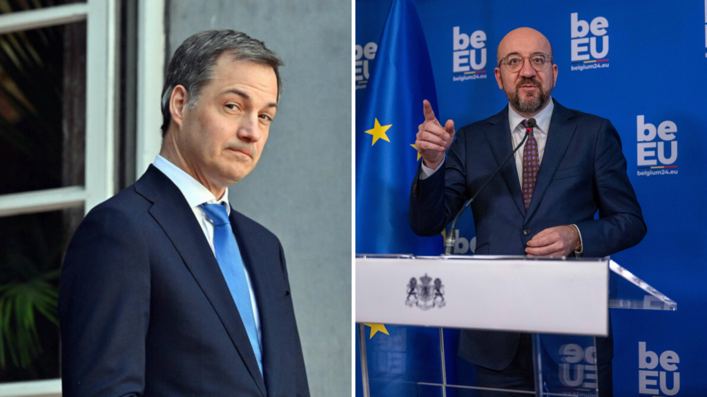De Croo rebukes idea of him replacing Charles Michel as EU Council President