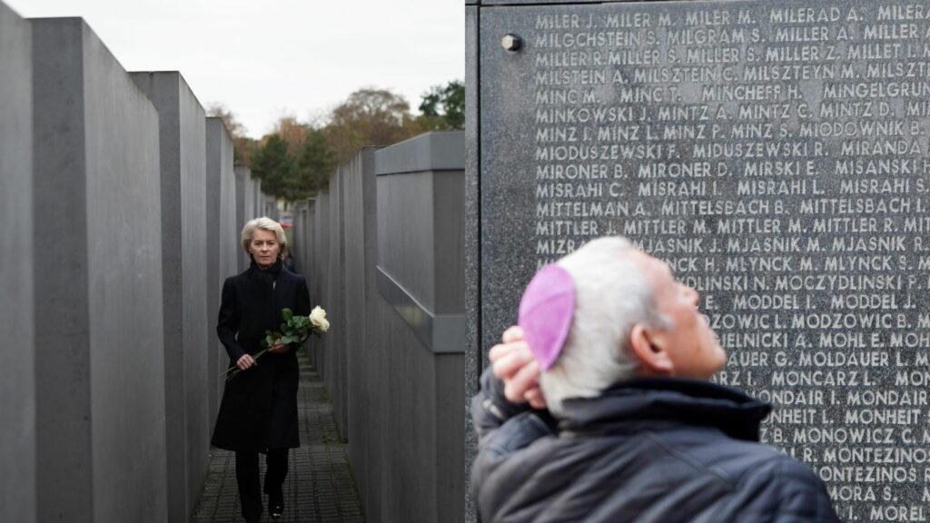'Never again is now!': Von der Leyen marks Holocaust Remembrance Day