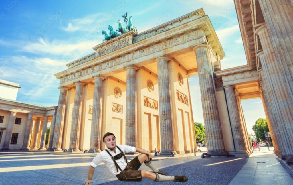 Macron’s German-Turn Stuns Acolytes