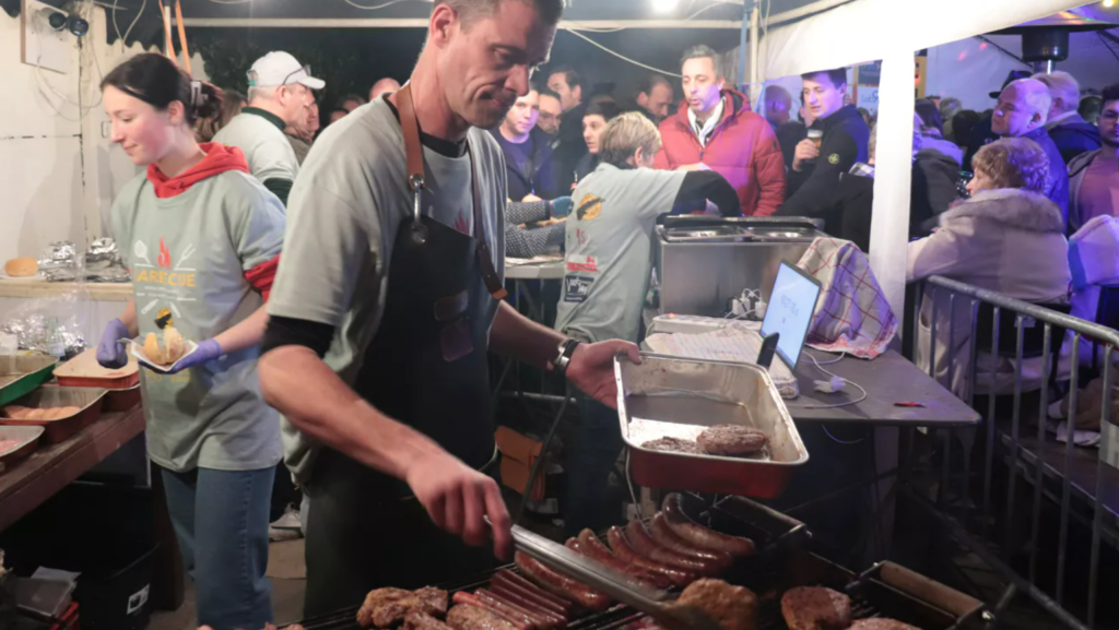 Flemish man breaks world BBQ record by grilling meat for 81 hours