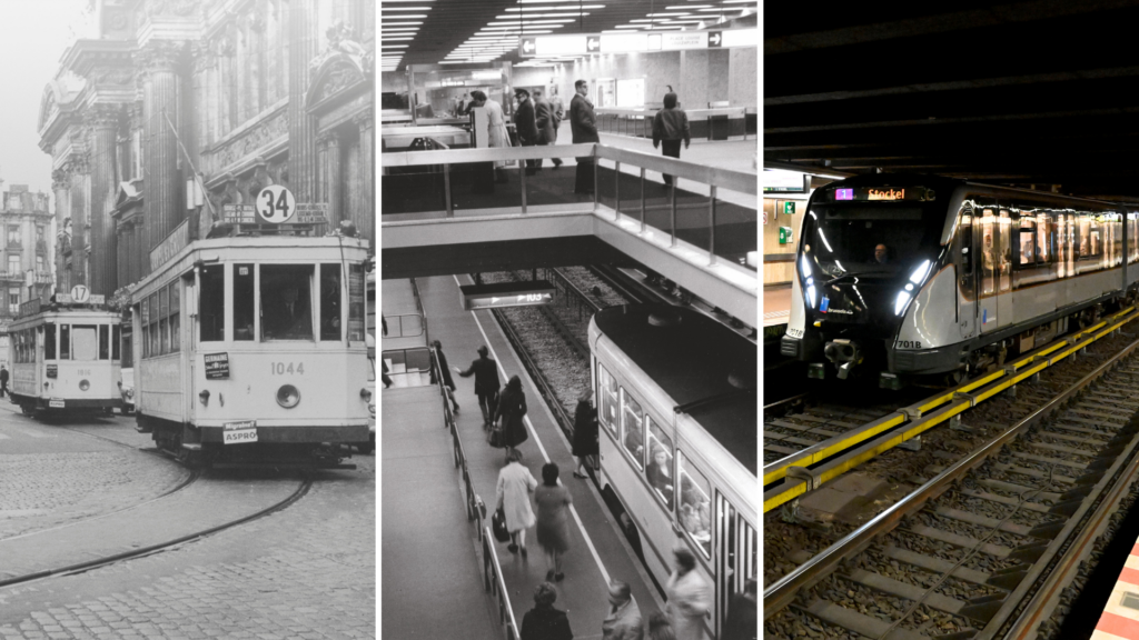 STIB celebrates 70 years of public transport in Brussels (photos)