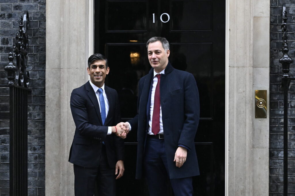 De Croo in London: Belgian-UK cooperation ‘more intense than ever’