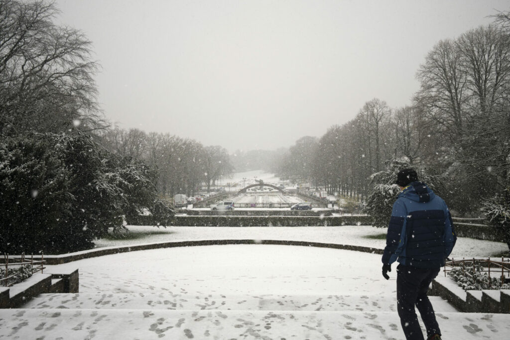 At least 10 centimetres of snow expected in Brussels on Wednesday