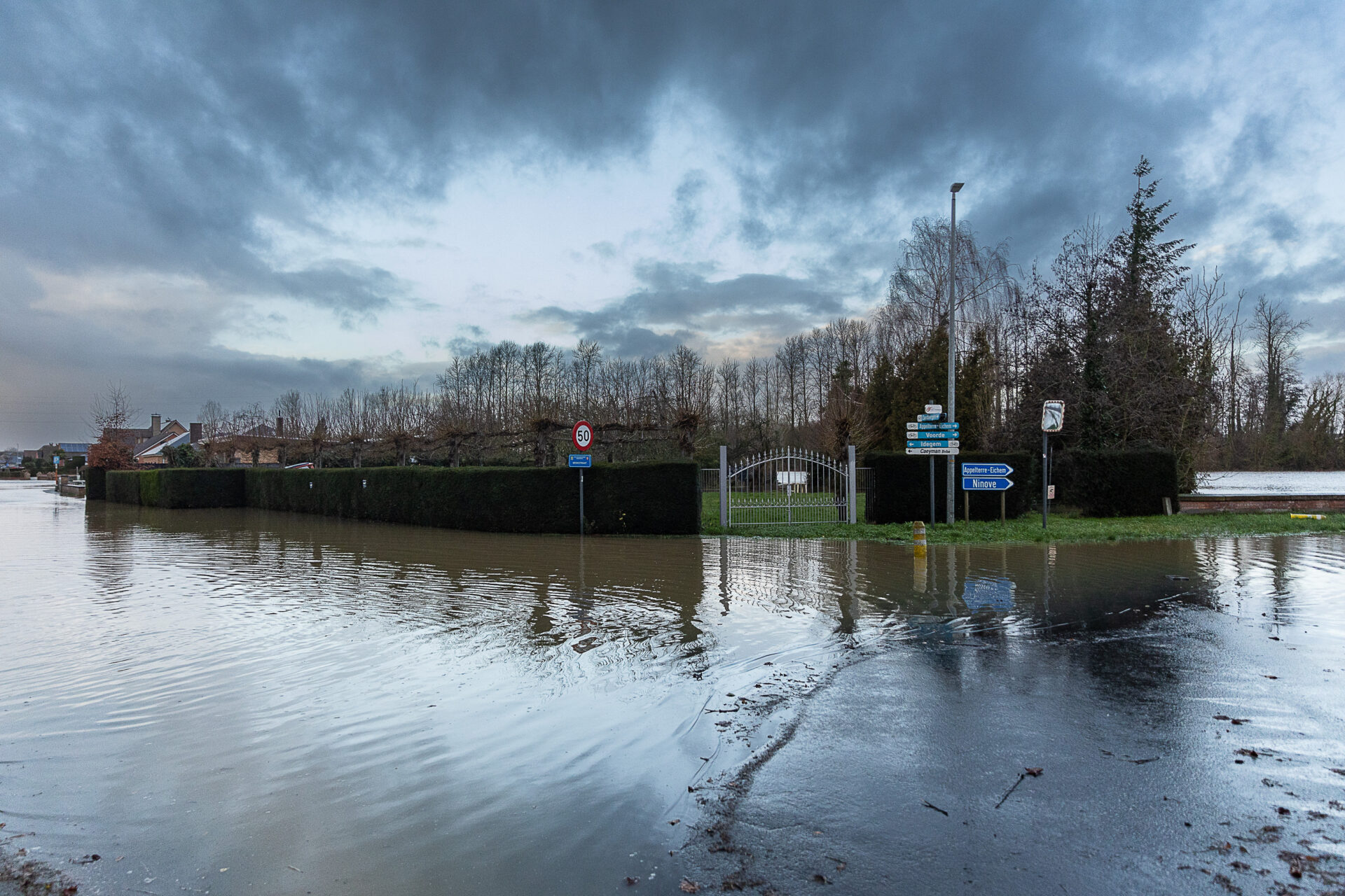 Belgium inundated by floods in early 2024 (photos)