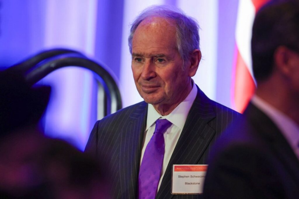 The CEO of Blackstone earns almost $1 billion in 2023