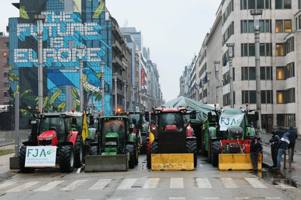 Farmer protest: Traffic disruptions expected in Brussels on Tuesday
