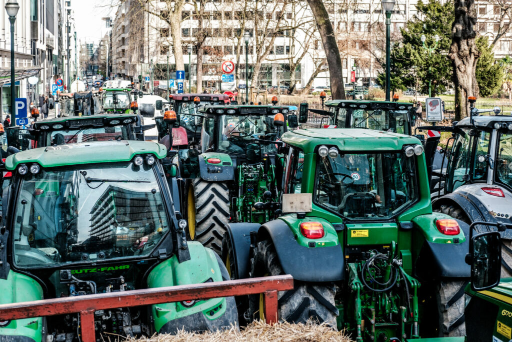 Farmers to hold another protest in Brussels' European quarter on Monday