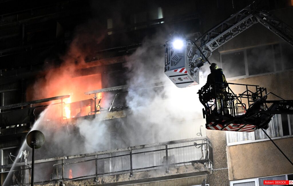 Live phone images of fire can now be shared with Brussels emergency centre