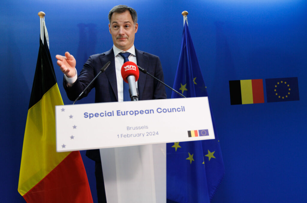 Prime Minister De Croo backs EU defence bonds amid rising security tensions