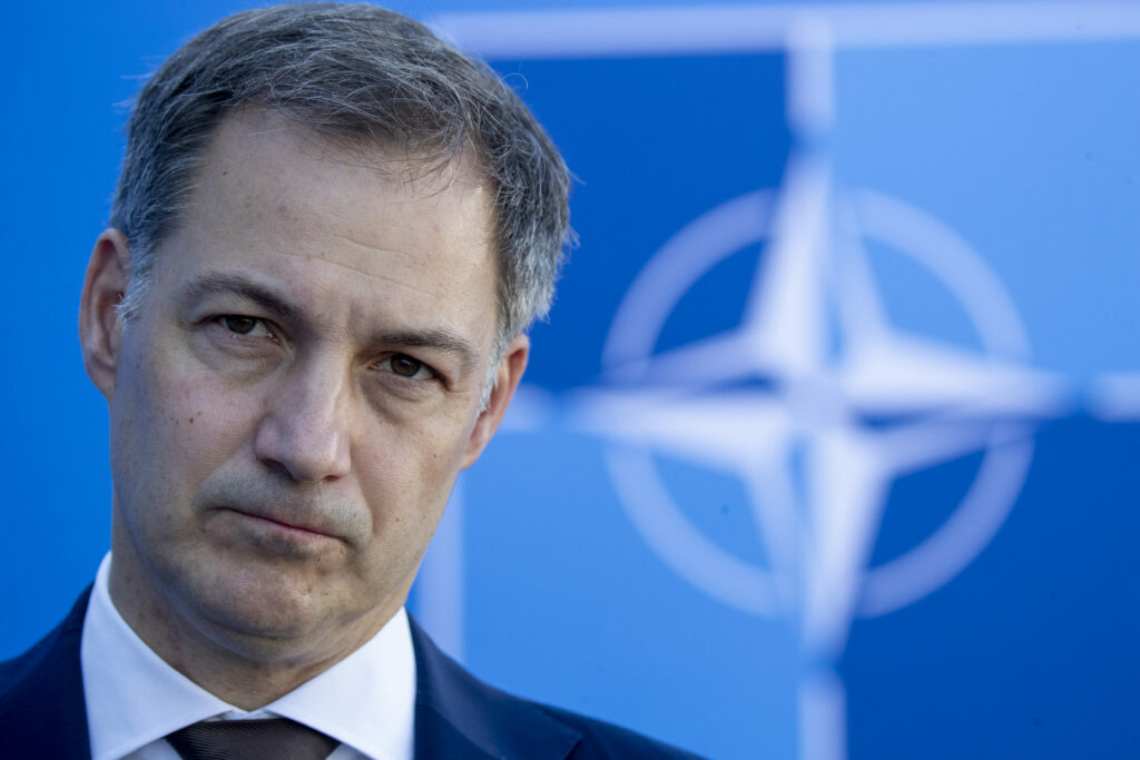 It is 'logical' to cut social spending in favour of NATO budget, says De Croo